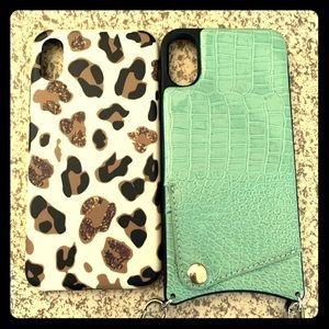 iPhone X case and crossbody